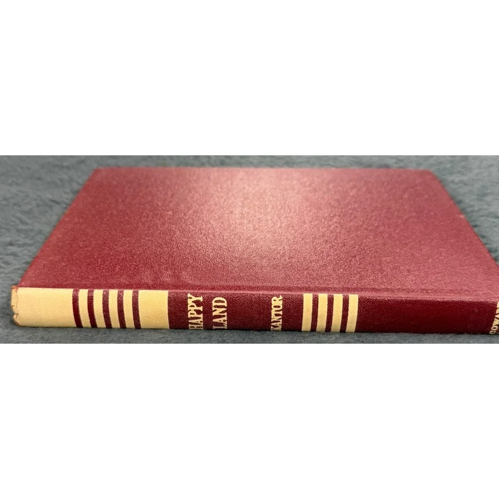 Happy Land A Story MacKinlay Kantor 1943 Hardcover Dust Jacket Coward-McCann