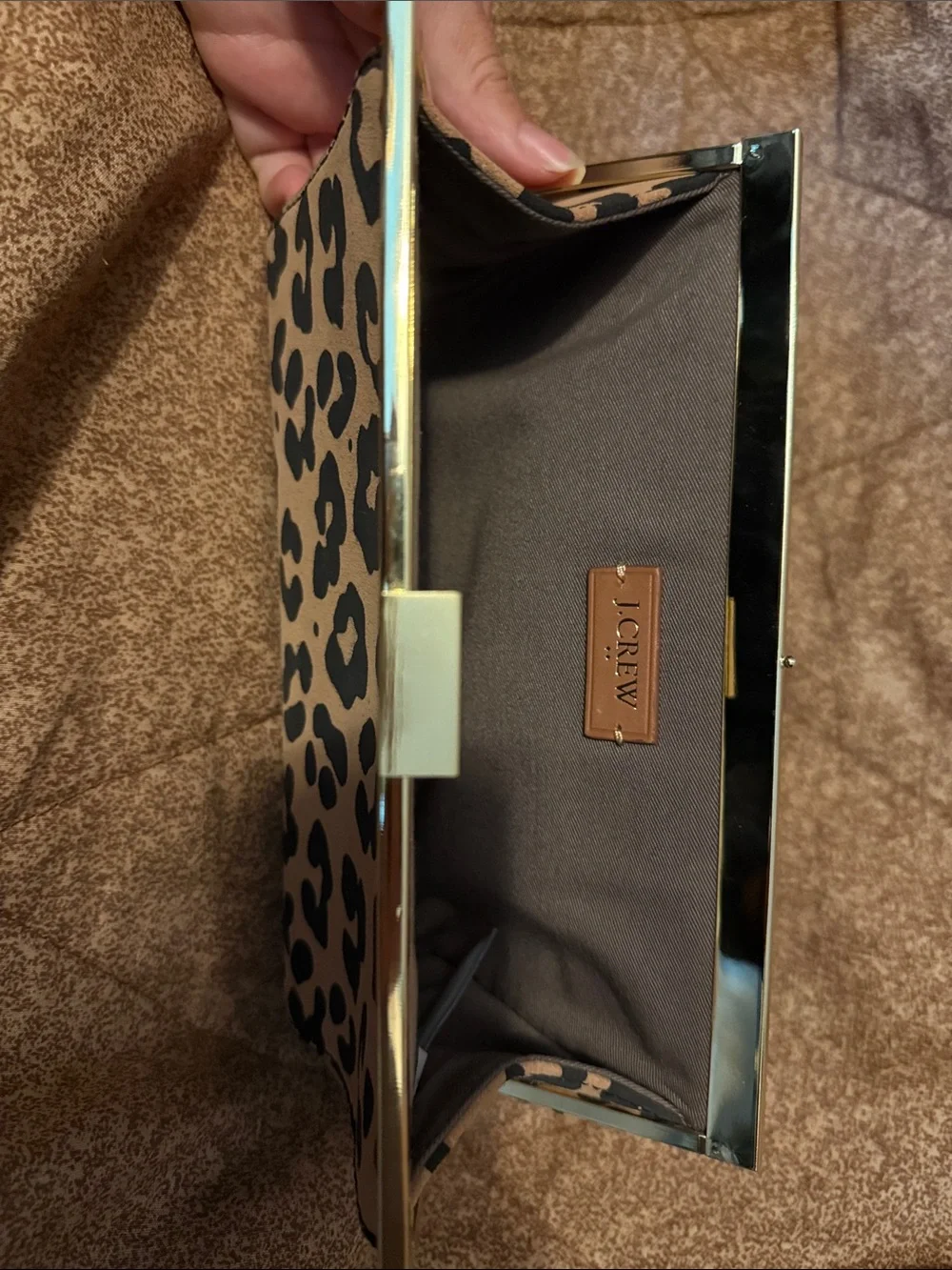 J. Crew chic leopard