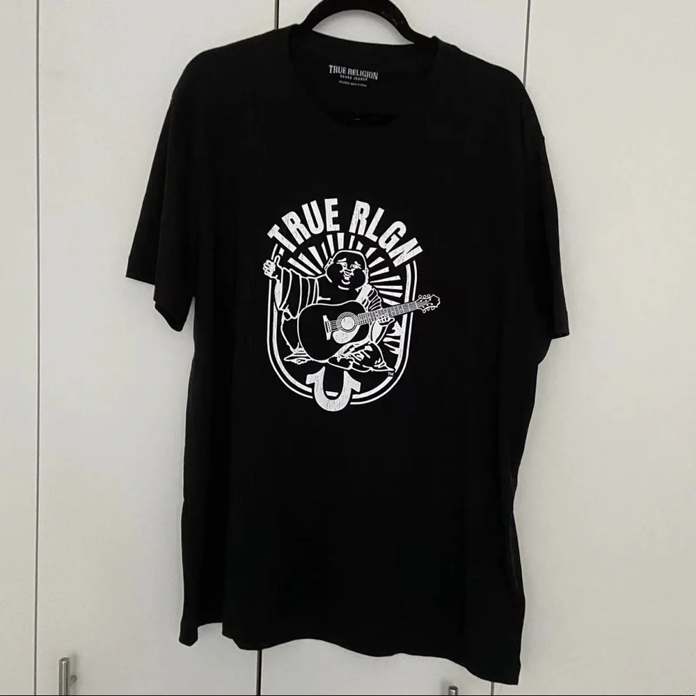 Men’s True Religion Arch Logo Tee Size XXL