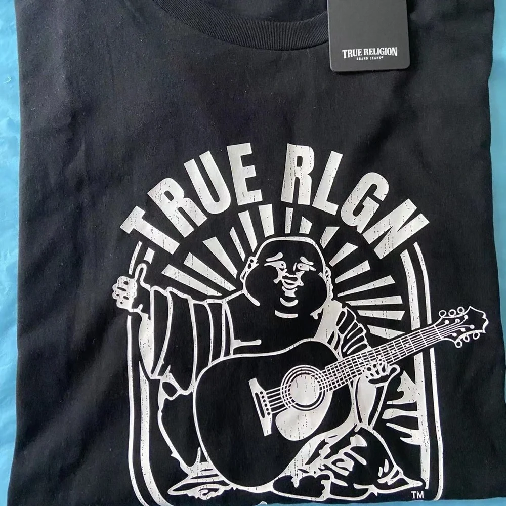 Men’s True Religion Arch Logo Tee Size XXL