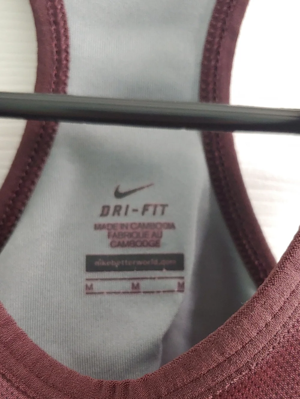 Nike bra size flaws