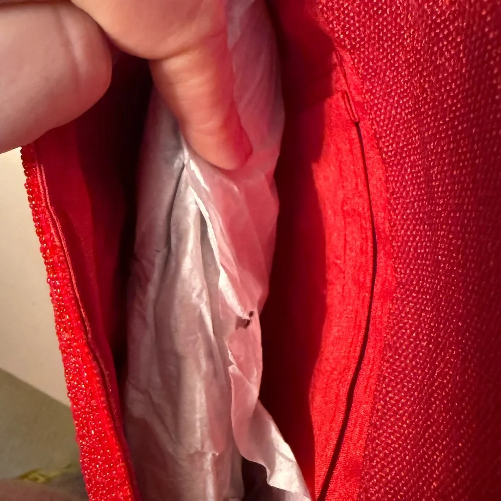 Handmade handcrafted red