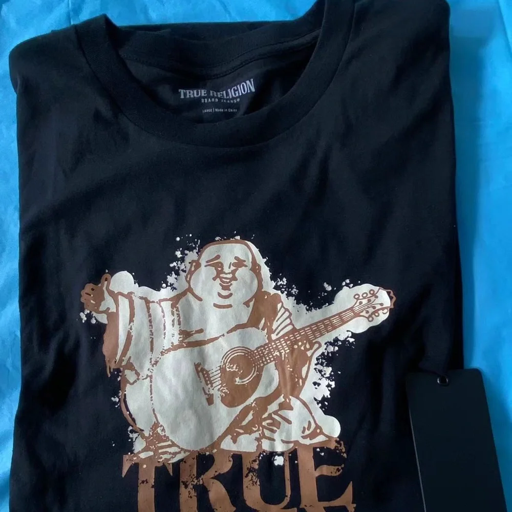 Men’s True Religion Buddha Tee Size L