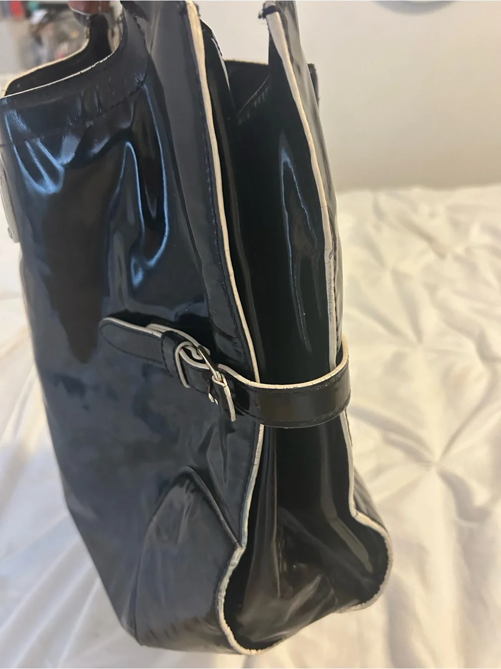 kate spade glossy black