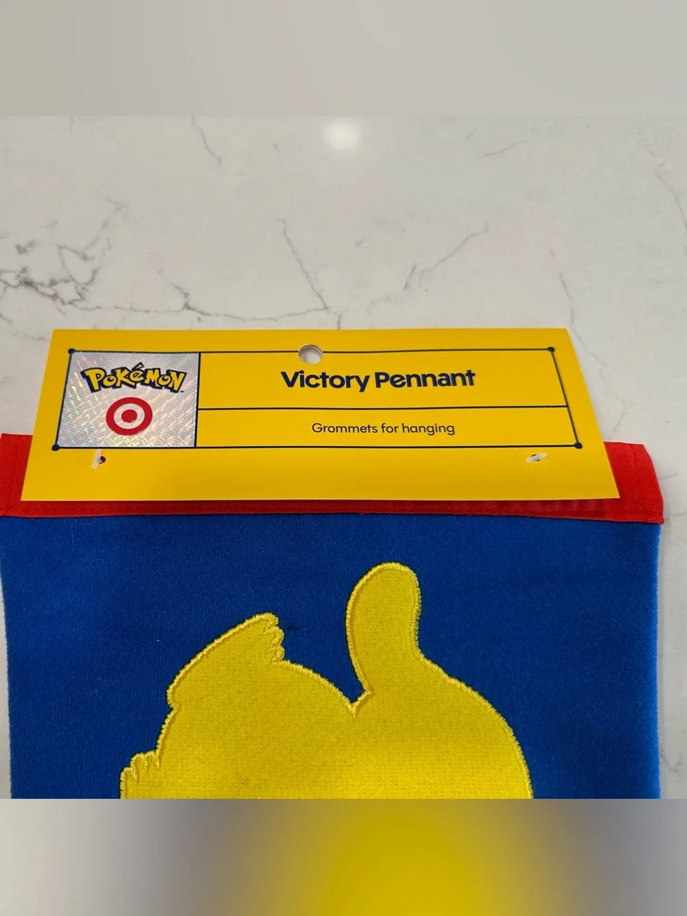 Pokemon x Target Blue and Yellow Psyduck Victory Pennant
