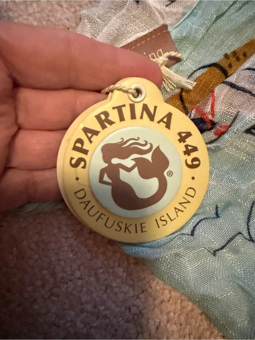 Spartina 449 nubby gauzy