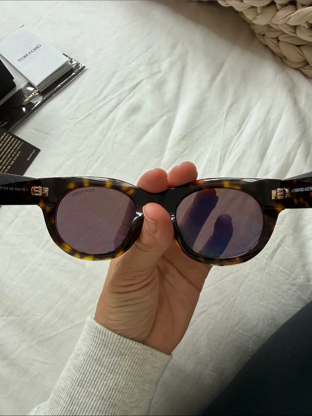 Tom Ford ago purchased sunglasses