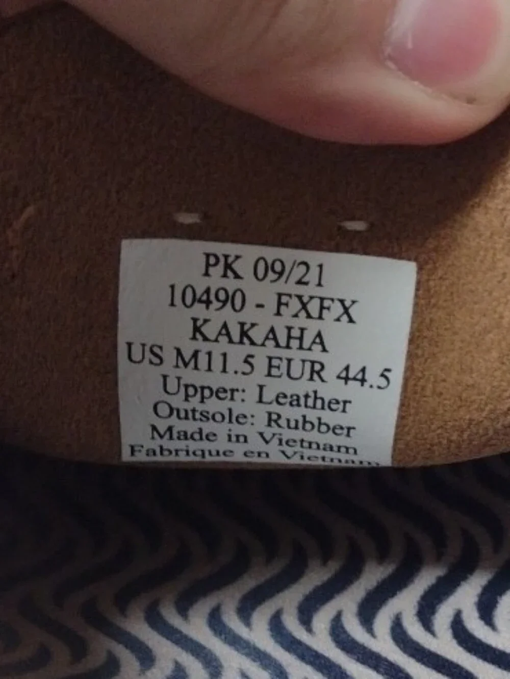 OluKai worn 12 leather