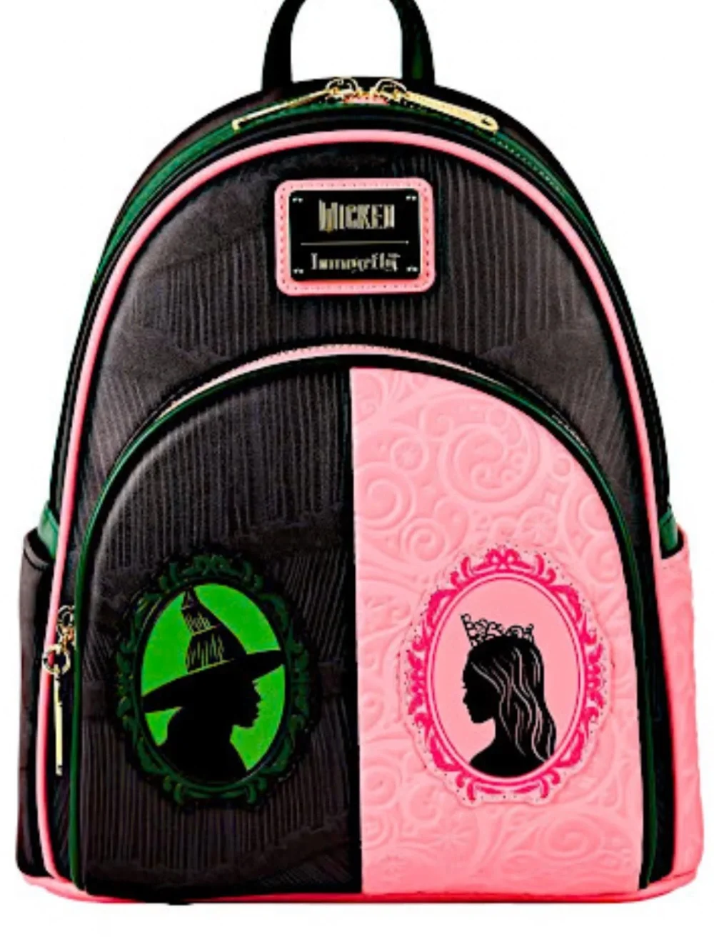 Loungefly Universal Wicked  Glinda & Elphaba Mini Backpack - New!