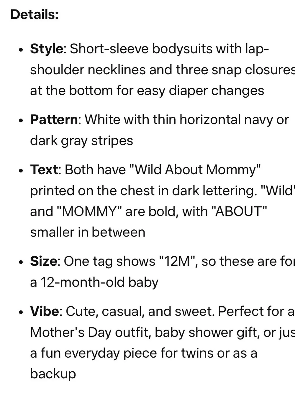 Carter’s cotton stripped onesie set 