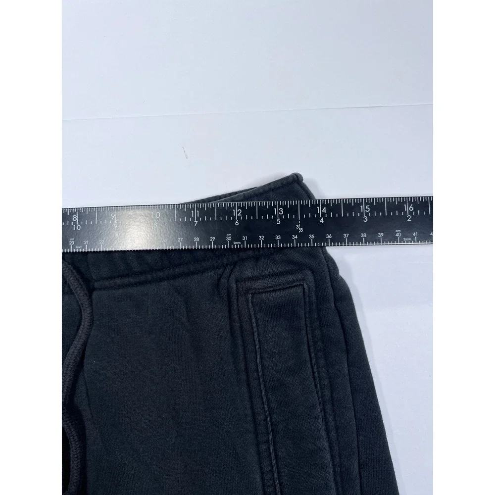 Jordan Sweatpants Mens Small Black Graphic Jumpman Fleece Joggers Pockets