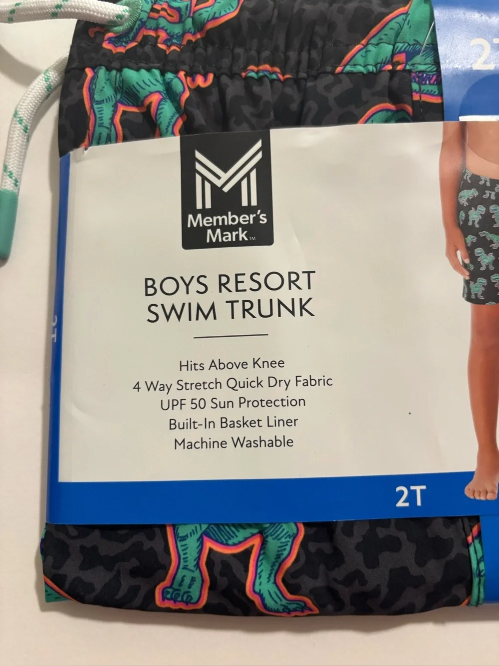 Members Mark Boys Swim Trunks Size 2T