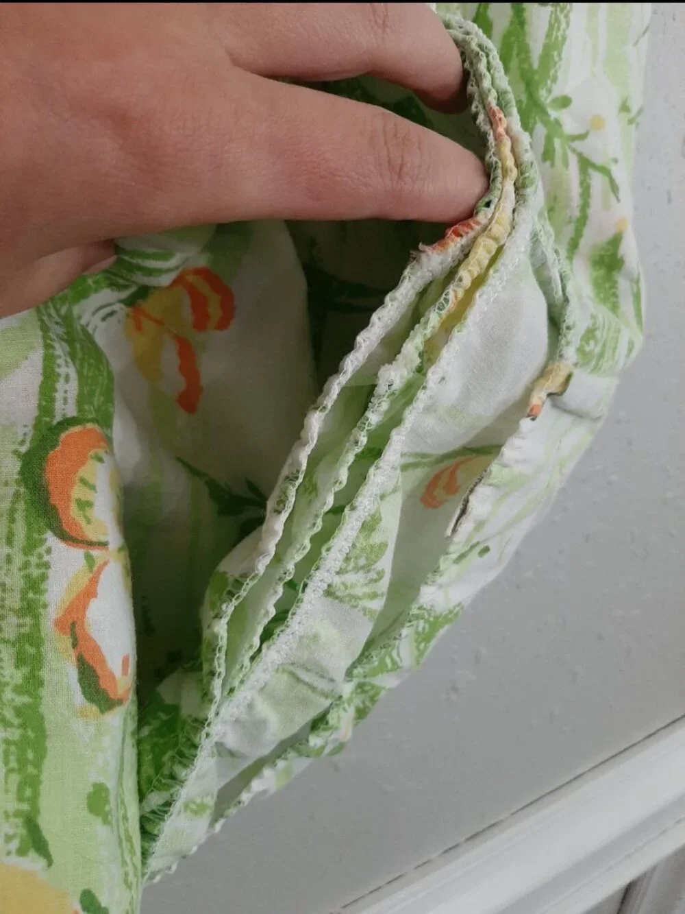 Vintage muslin cotton