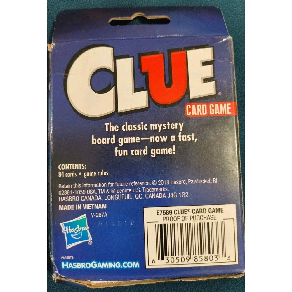 Hasbro game remains