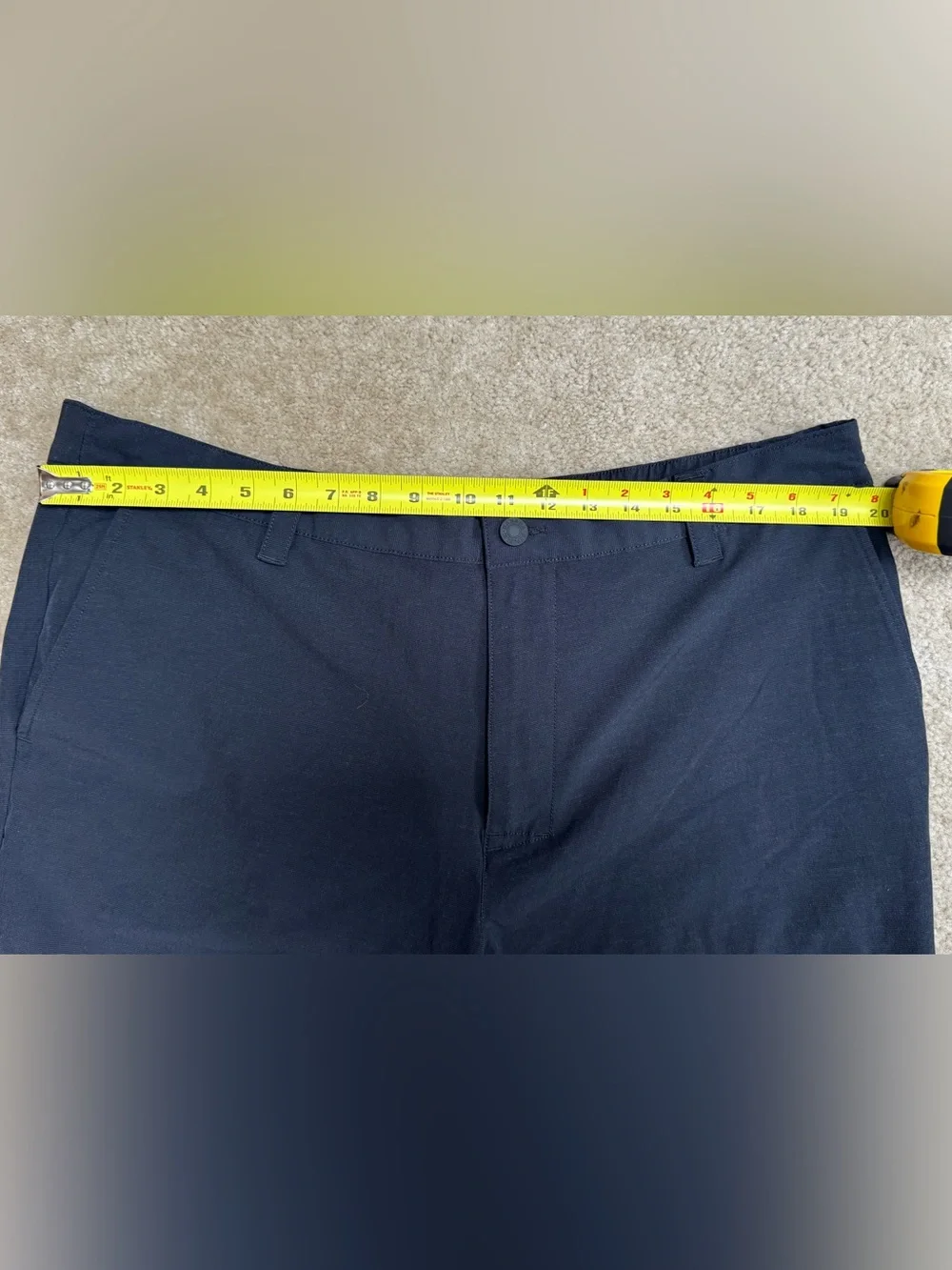 Banana Republic Black Sz 40 Flat-Front Men’s Shorts