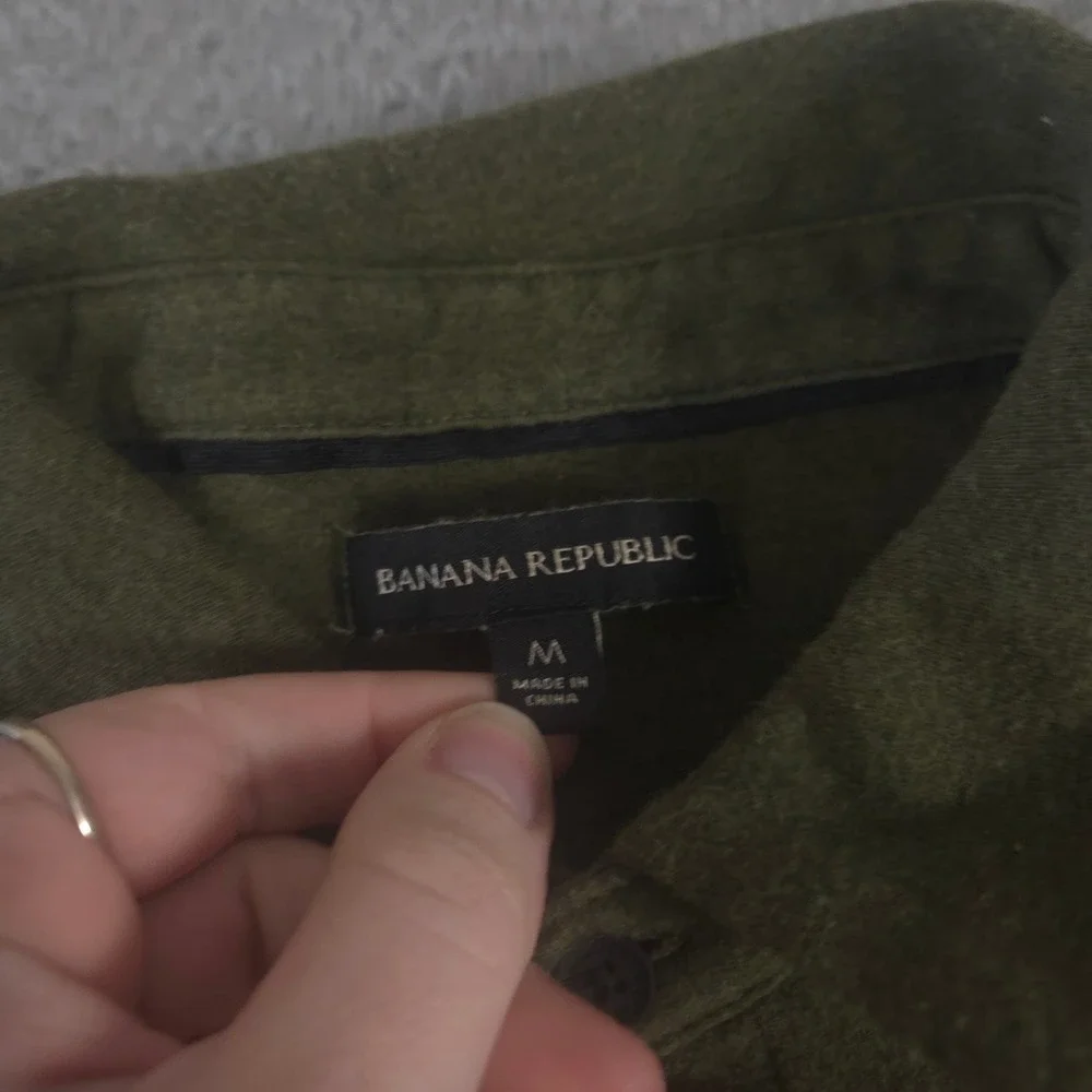 Banana Republic both shirts