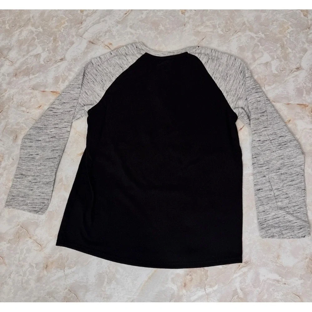 Justice League Lucky Brand Boys Size 7 Gray Tan Black Short Long Sleeve 3pc Lot