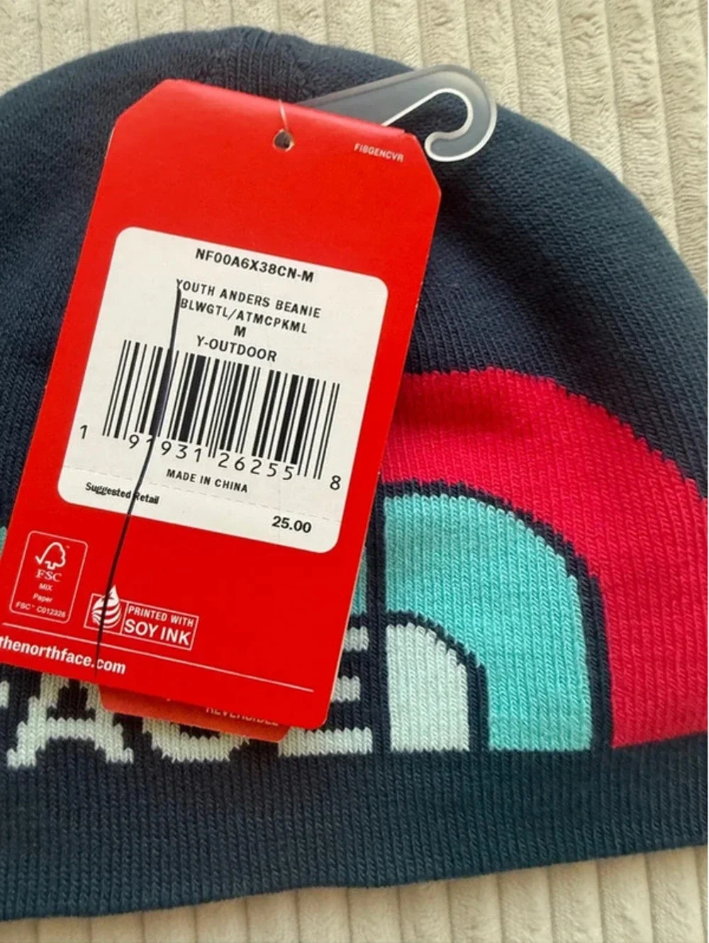 The North Face Youth/Junior Anders Reversible Beanie
