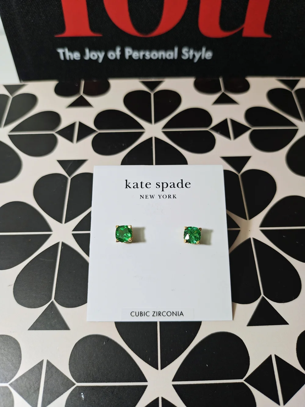 Kate Spade New York Little Luxuries 6mm Square Studs