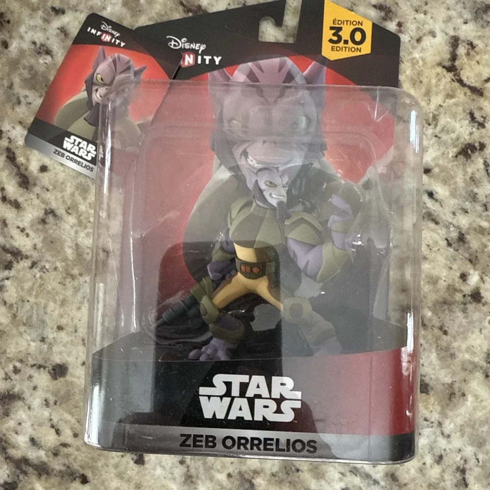 DISNEY INFINITY 3.0 Figure Zeb Orrelios Character Star Wars Rebels NIB Read‎