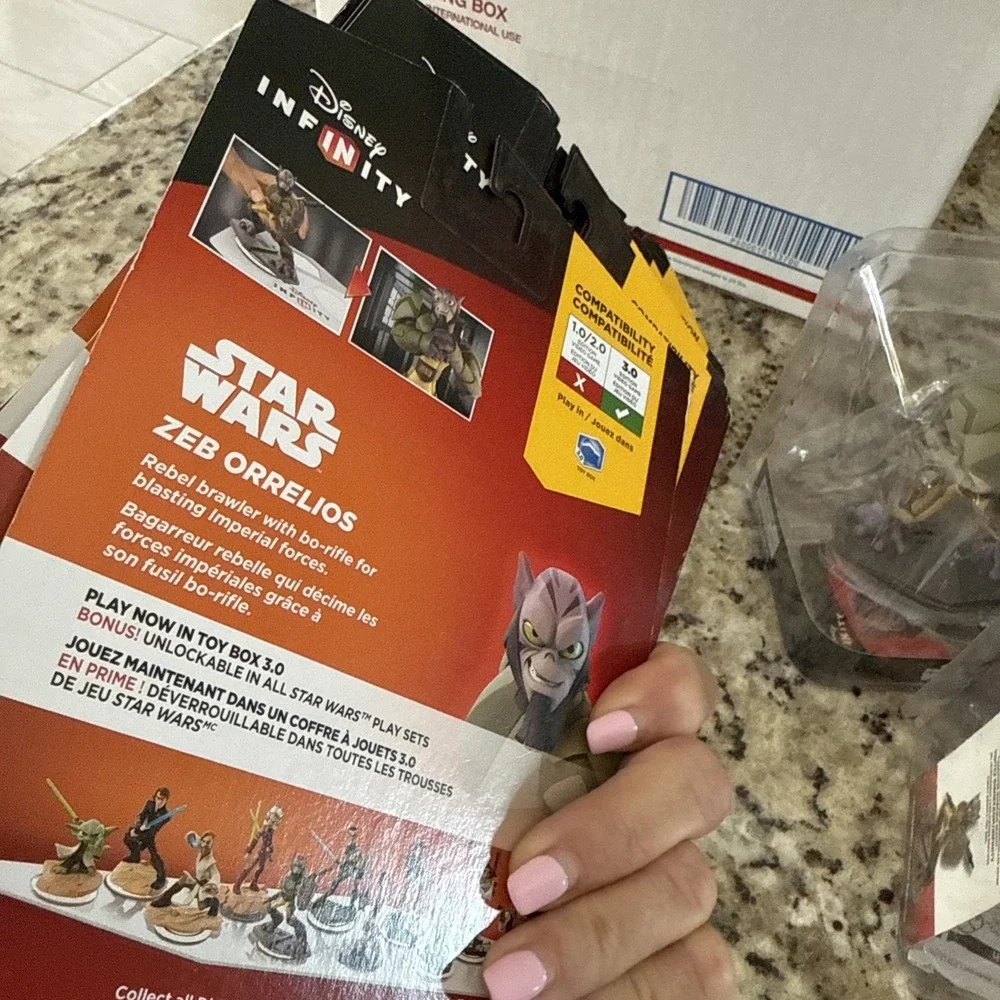 DISNEY INFINITY 3.0 Figure Zeb Orrelios Character Star Wars Rebels NIB Read‎