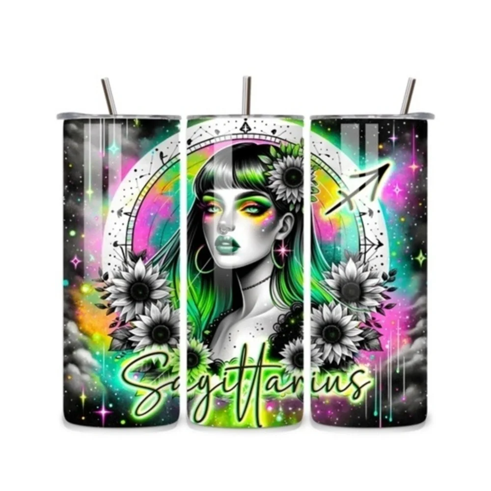 Sagittarius Zodiac Sign 20oz Stainless Steel Tumbler