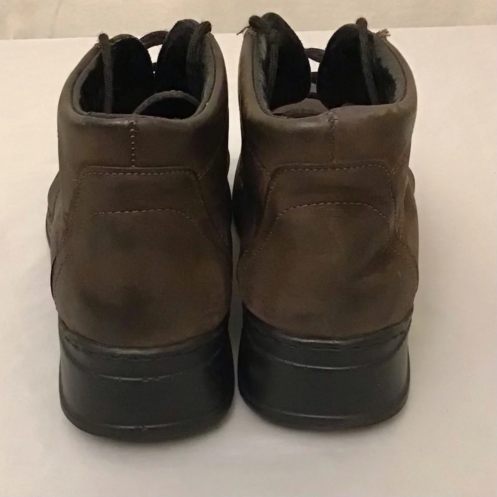Josef Seidel 8.5 (41) Ankle Boots Men’s Leather Lace Up Brown Comfort Shoes