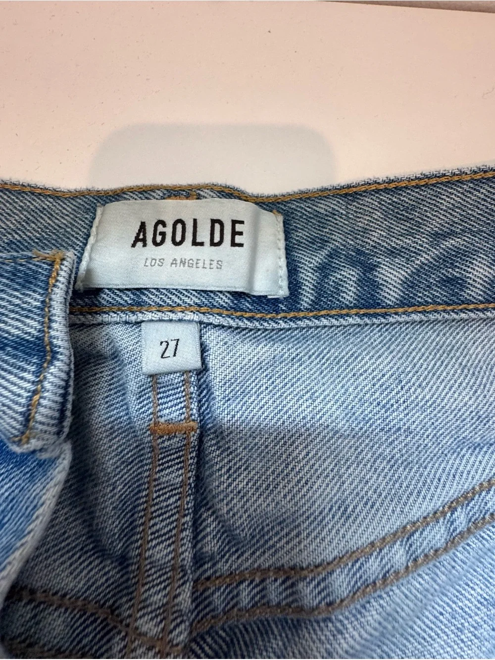 Agolde high rise