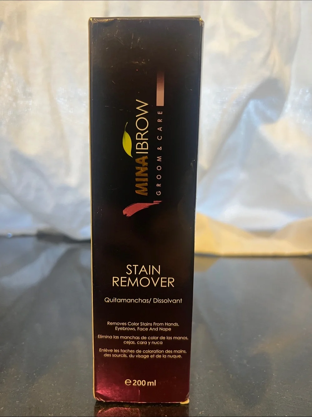 Minabrow Stain Remover – Pink Accent