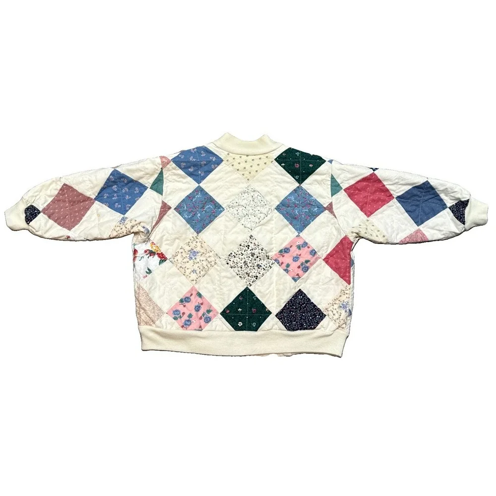 Handmade vintage quilted