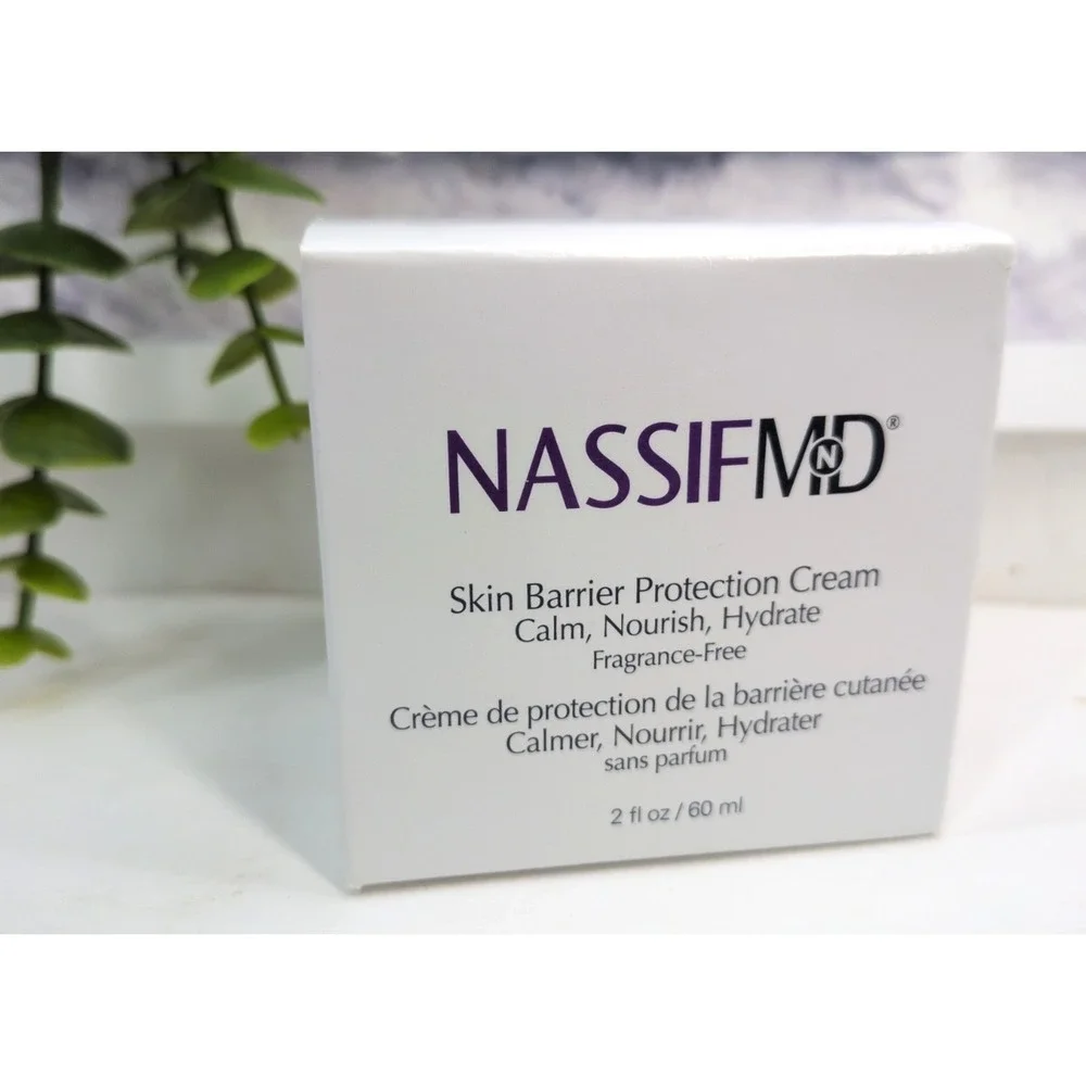 SEALED NEW🥰NassifMD Dermaceuticals Skin Barrier Cream Calm Hydrate Protect 2oz