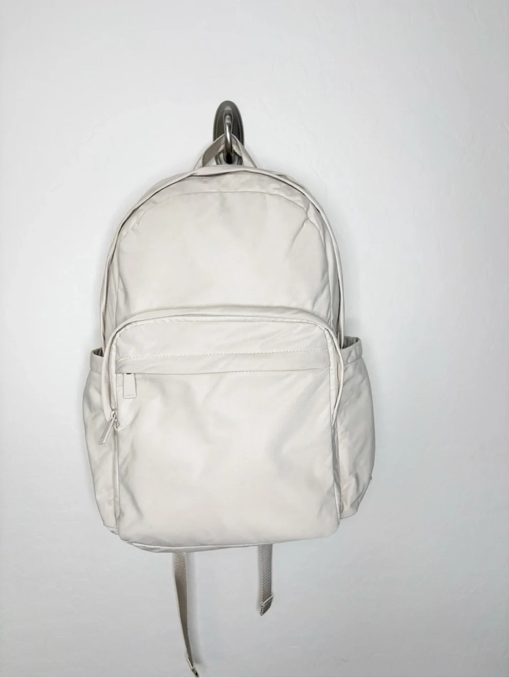 Away Large Featherlight Backpack Ivory Cream Travel Laptop Backpack Lightweight