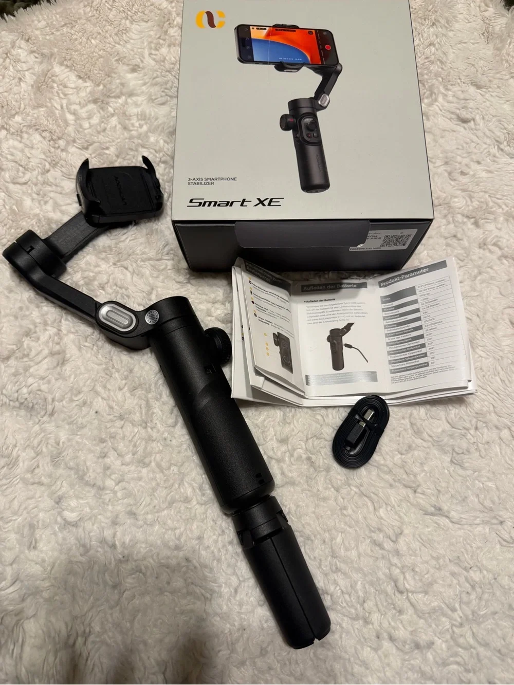Like New Portable Black Smartphone Stabilizer  Smart XE 3-Axis
