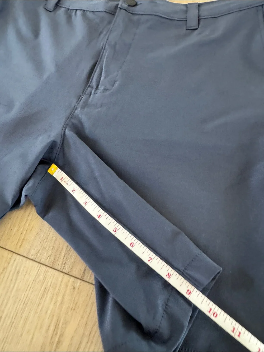 Banana Republic Navy Flat-Front Performance Shorts