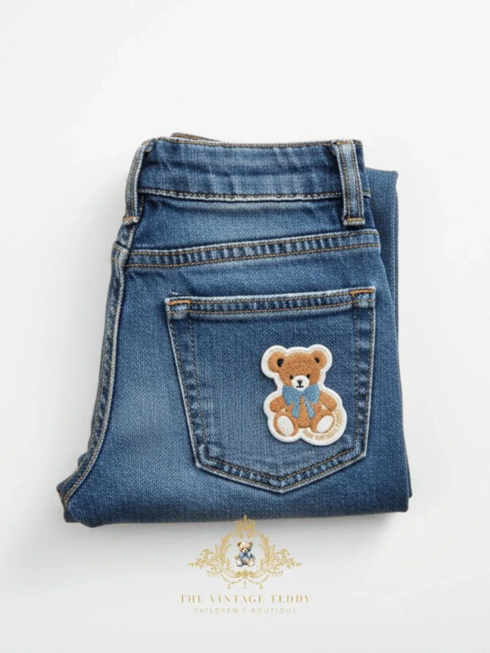 The Vintage Teddy blue shirt clean