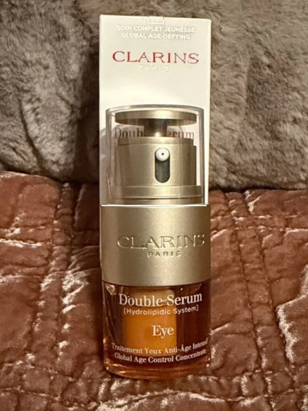 Clarins Double Serum Eye Anti-Age Global Age Control Concentrate 20ml New