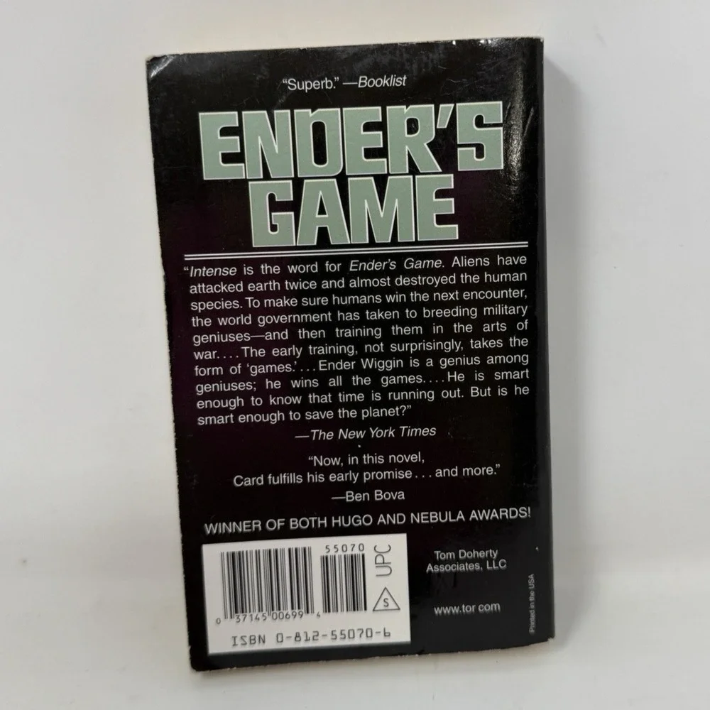 Ender's Game by Orson Scott Card (1994, Mass Market) Paperback Book