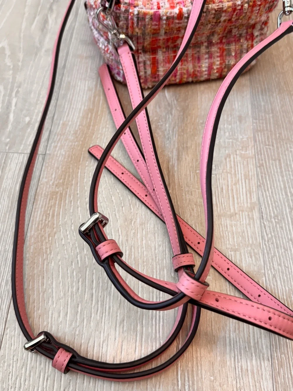 Kate Spade Briar Lane Quilted Tweed Mini Backpack