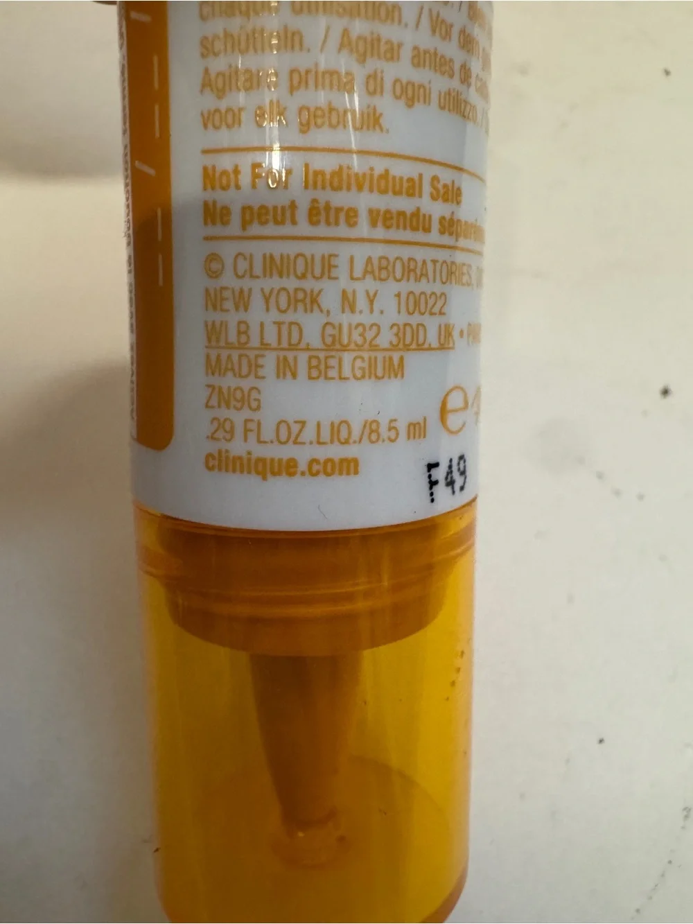 Clinique Fresh Pressed Daily Booster w/ Pure Vitamin C 8.5ml