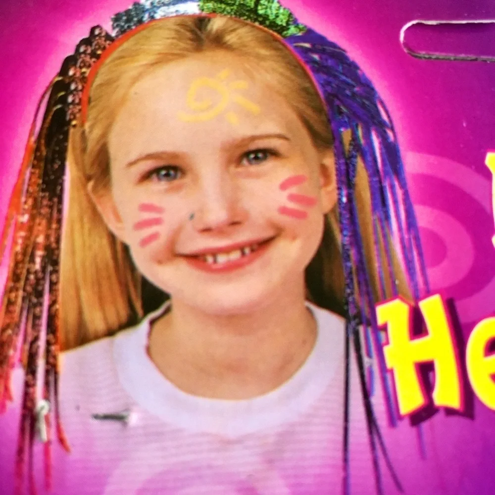 Head Accessory Mylar Wig Head boppers accessory party gear head decoration girls