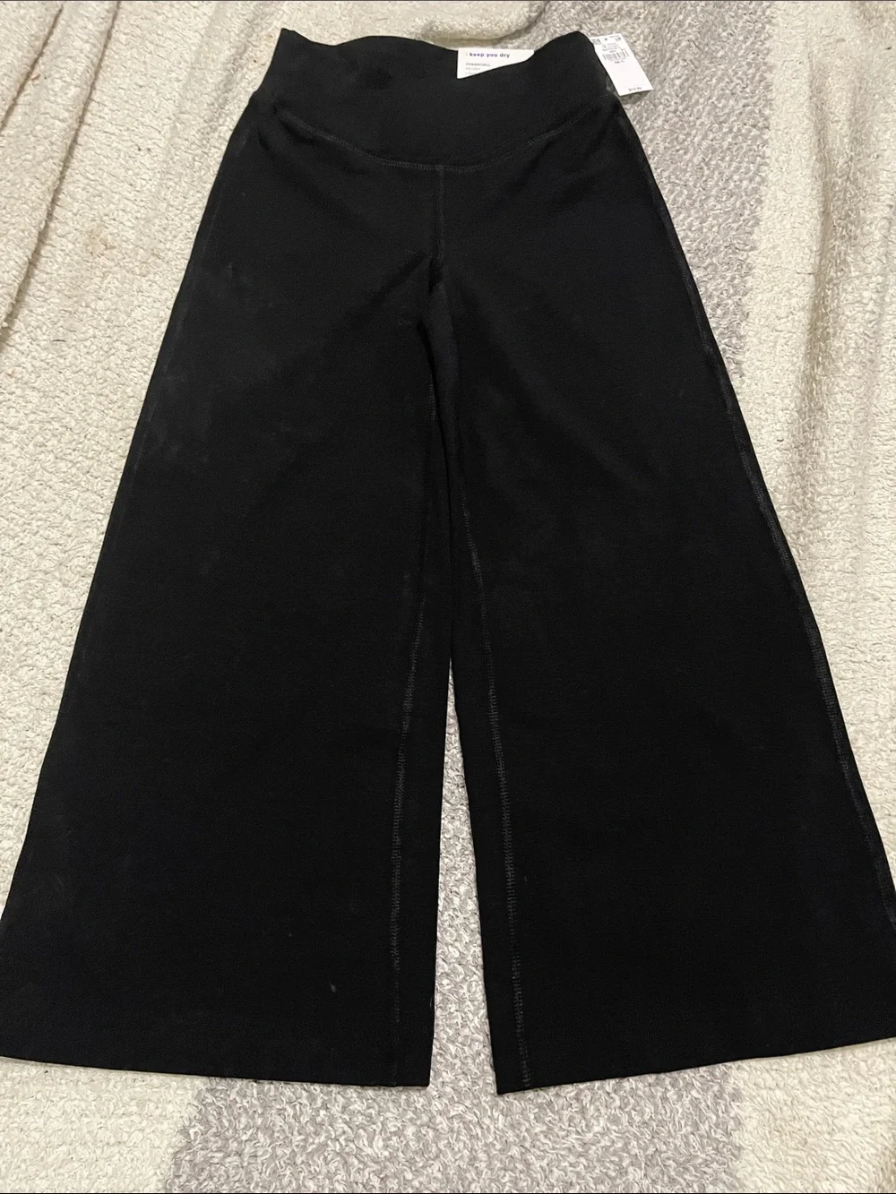 NWT- Old Navy - girls S (6-7) Wide Leg Flare Leggings