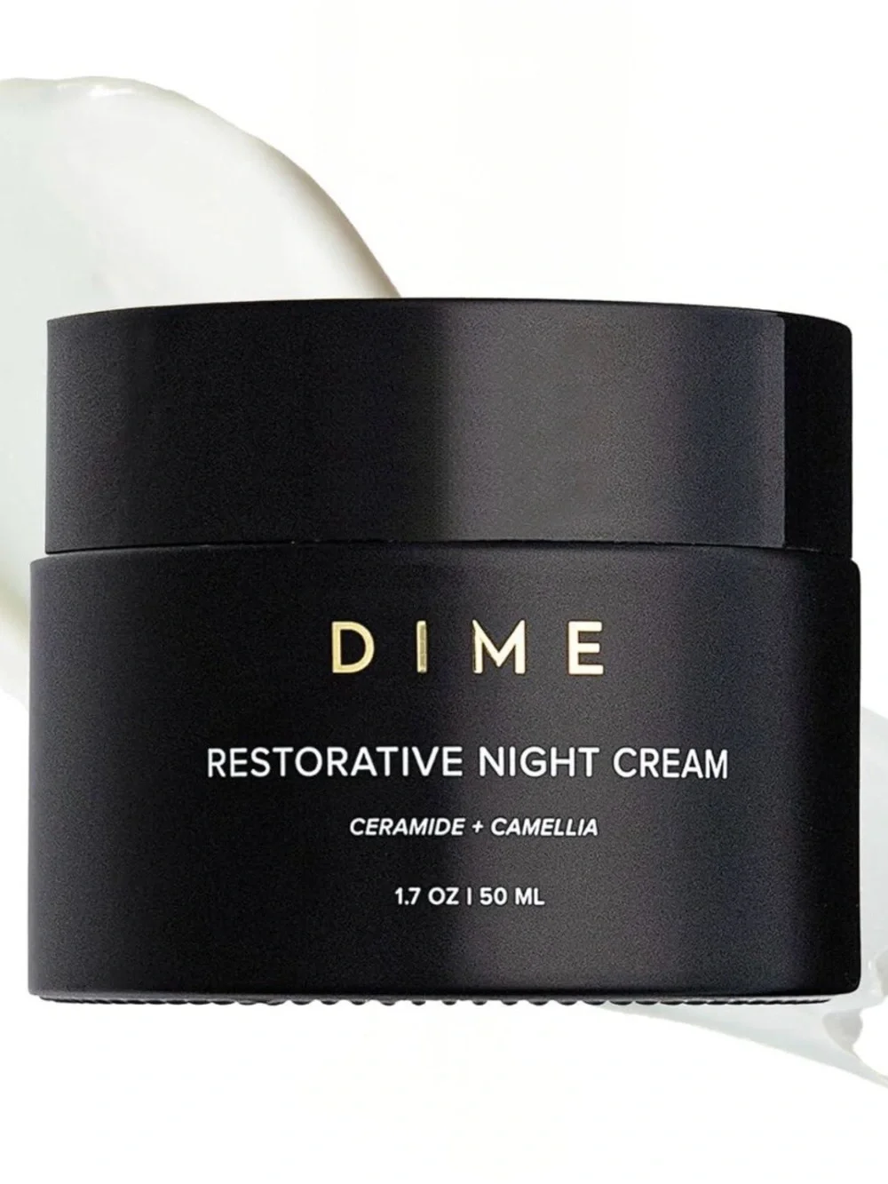 NIB DIME Beauty Restorative Night Cream Ceramide Camellia Overnight Moisturizer