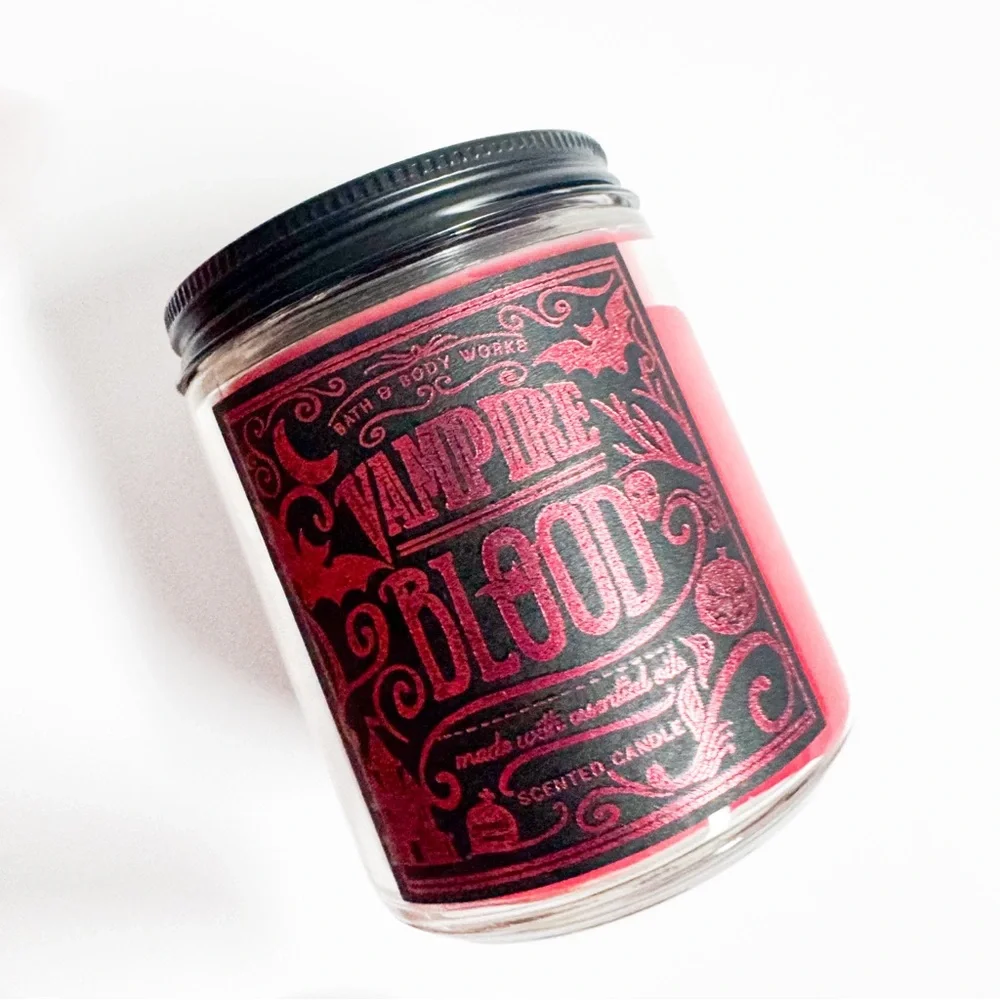 Bath and Body Works Vampire Blood Candle Single Wick NEW