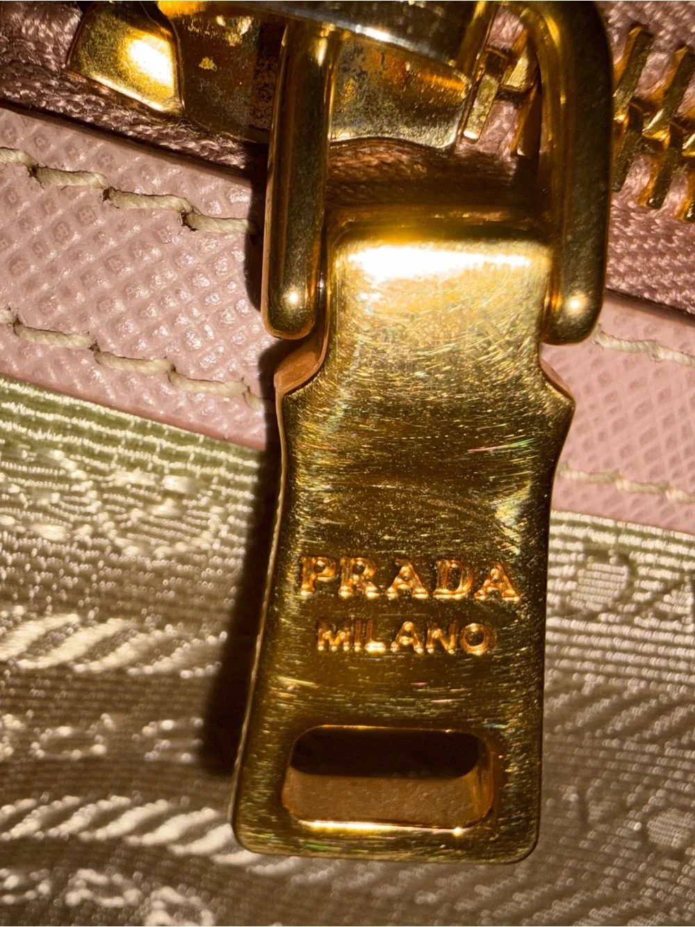 Prada structured satchel