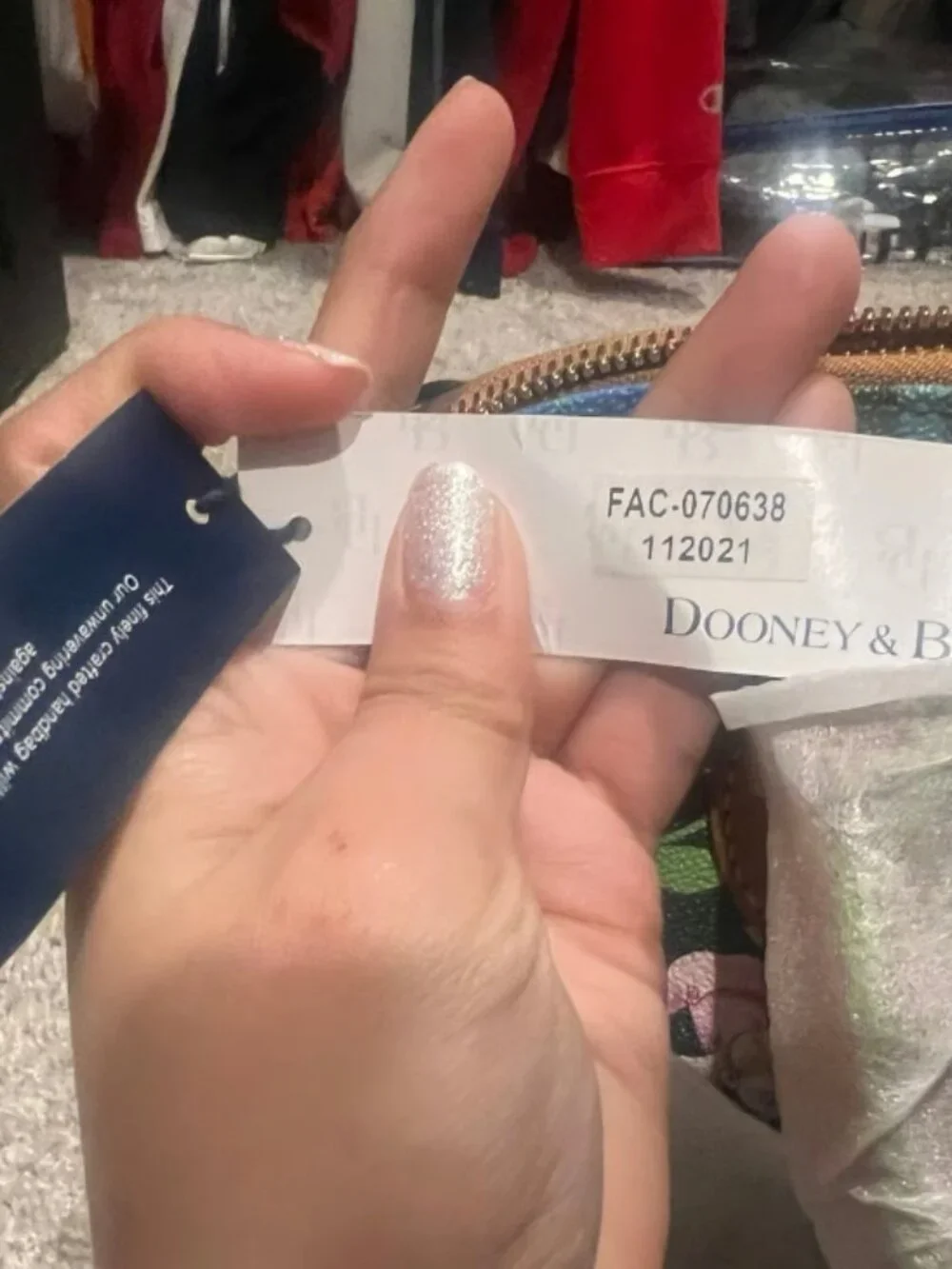 Dooney & Bourke home strap offers