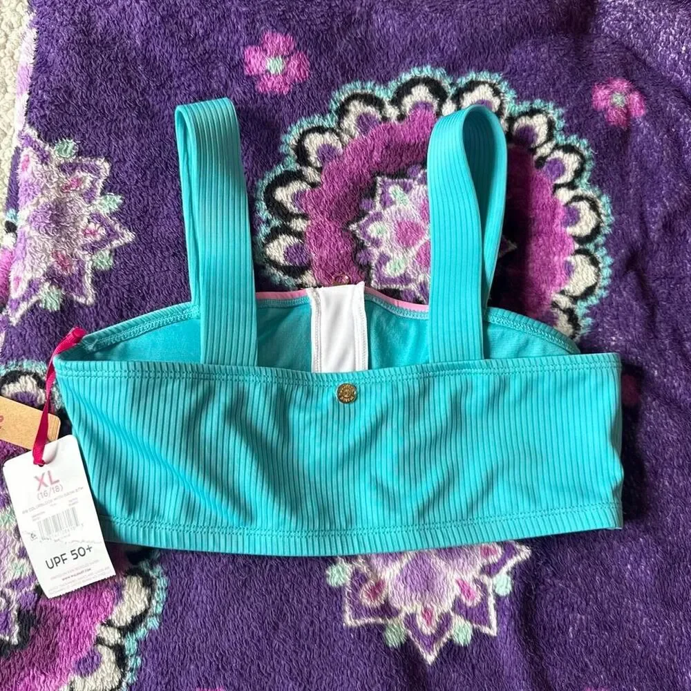 Justice pink teal