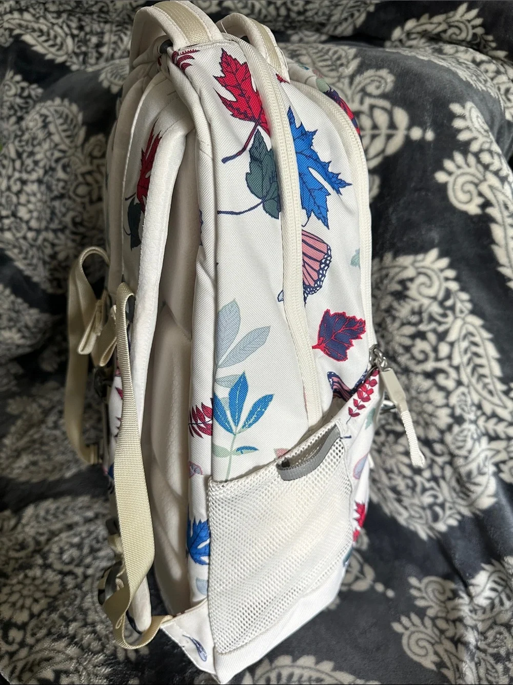 The North Face white 12 laptop