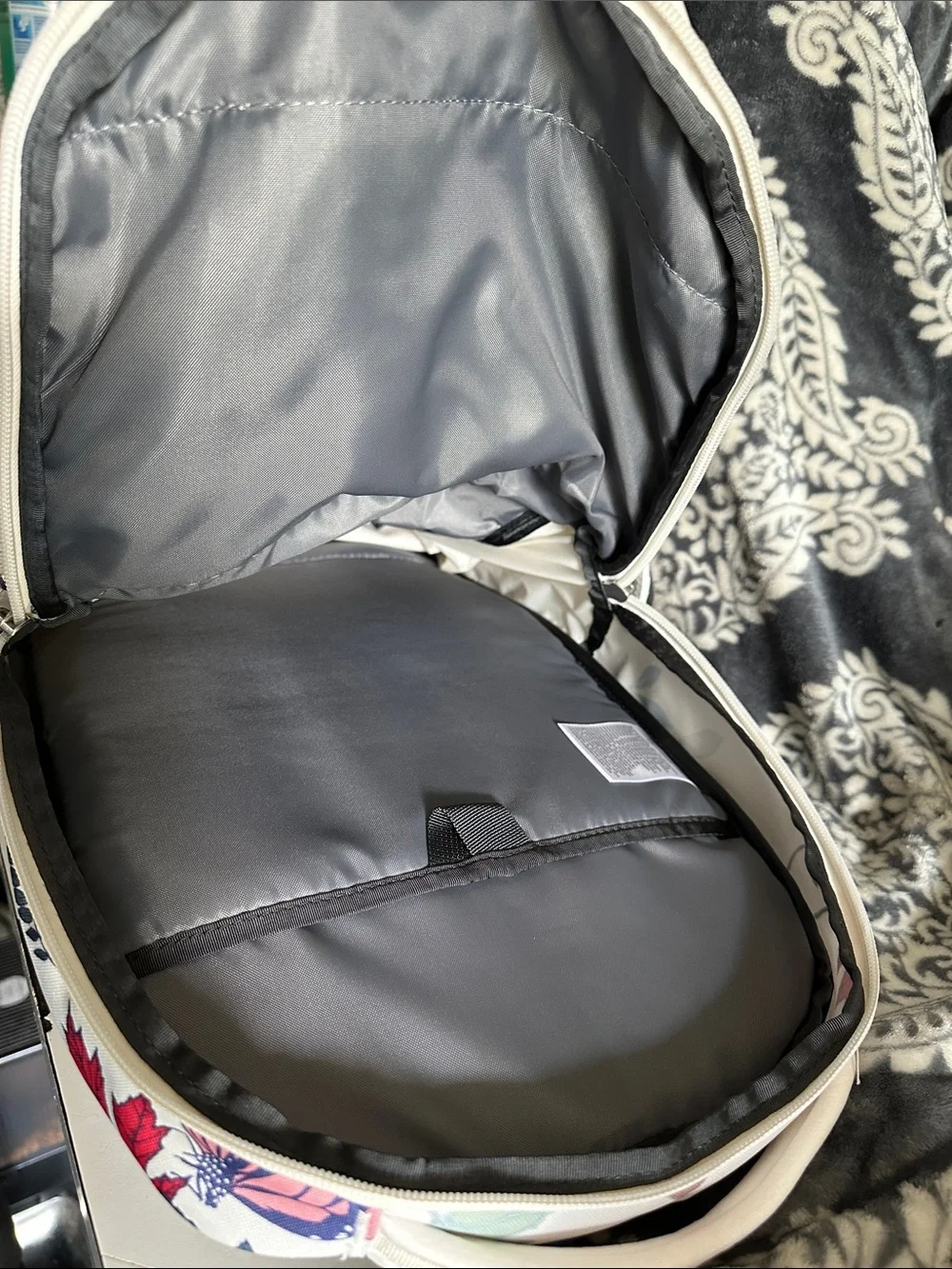 The North Face around grey