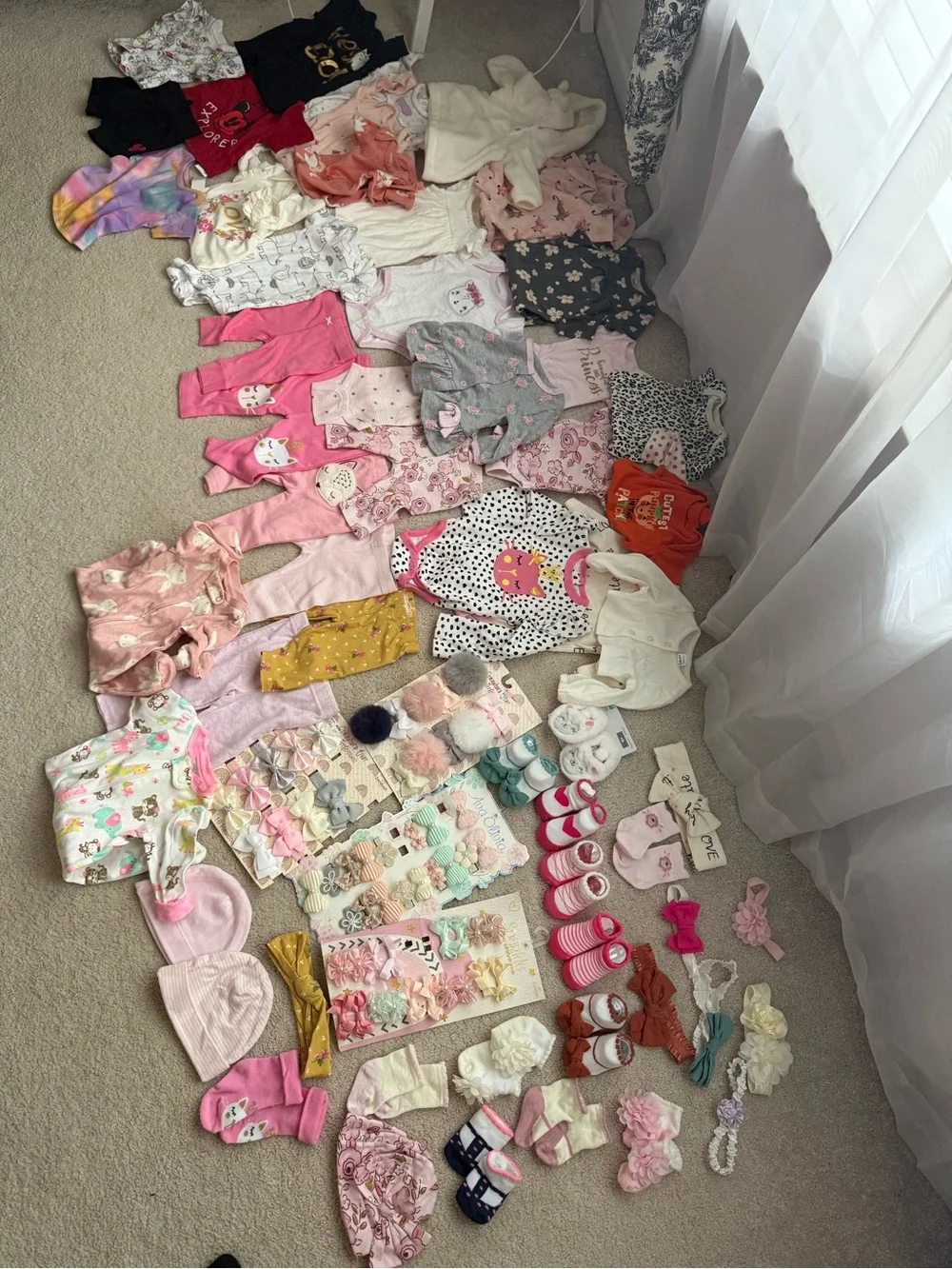 Mixed Baby Accessories and Clothing Set