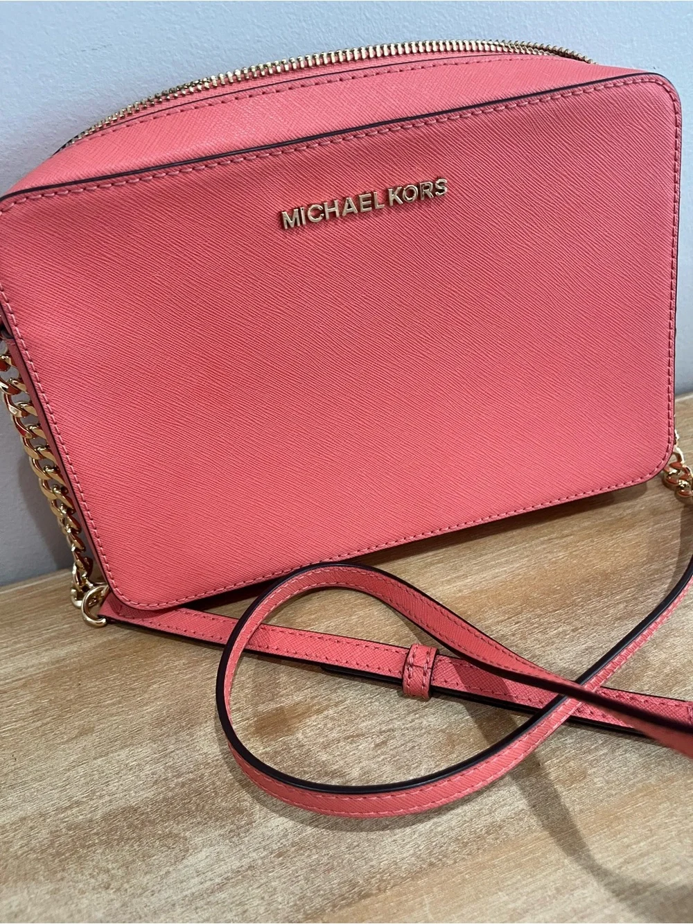Michael Kors compact saffiano